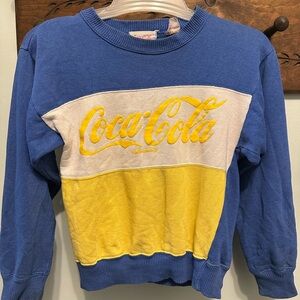 Vintage Kids Coca-Cola Colorblock Sweatshirt
